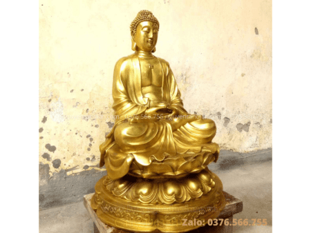 Mẫu tượng đồng Phật A di đà