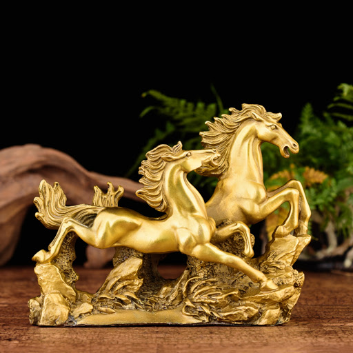 Tượng ngựa đồng mang nhiều ý nghĩa phong thủy tốt đẹp 